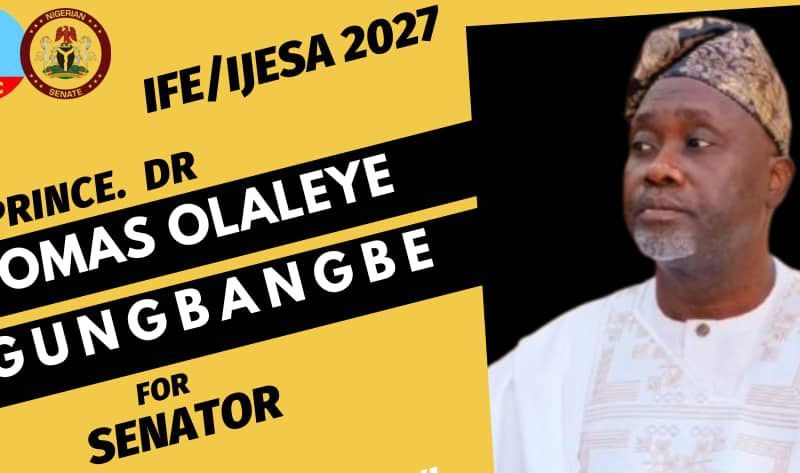 2027: Ogungbangbe Joins Osun East Senate Race