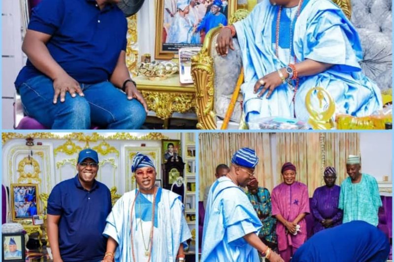 OMO-OBA DOTUN BABAYEMI (ODB) GREETS His Imperial Majesty, Oba (Dr.) AbdulRasheed Adewale Akanbi, (Telu 1), The Oluwo of Iwo Land On His Birthday