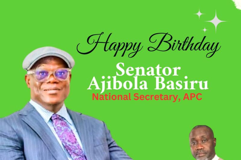 Ogungbangbe Congratulates Ajibola Basiru On His Birthday.