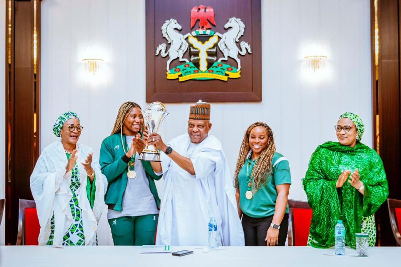 President Tinubu Rewards Afrobasket-Winning  D’Tigress With National Honour, Cash, Housing Gift