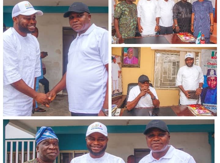 Eniade Pays Sensitization Visit To Osun APC Secretariat, Meets Chairman, Treasurer And Other APC Stakeholders