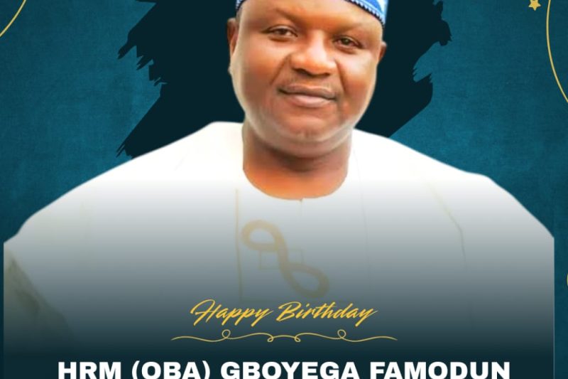CELEBRATING A ROYAL ICON OF LEADERSHIP AND SERVICE- PRINCE OGUNGBANGBE.