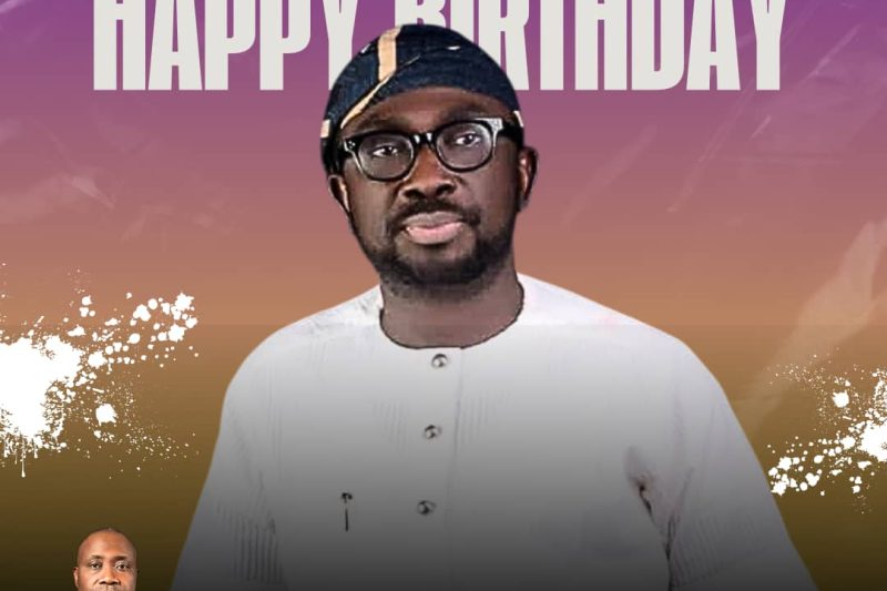 Prince Thomas Olaleye Ogungbangbe PhD, Send A Bunch Of Warm Wishes To Hon. Seun Odofin.