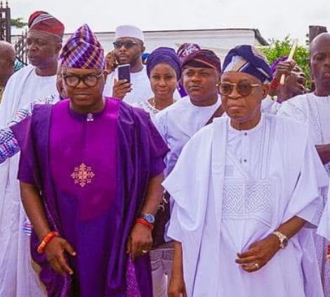 Aare (Engr.) Benjamin Kayode Adereti Felicitates Minister Gboyega Oyetola at 71